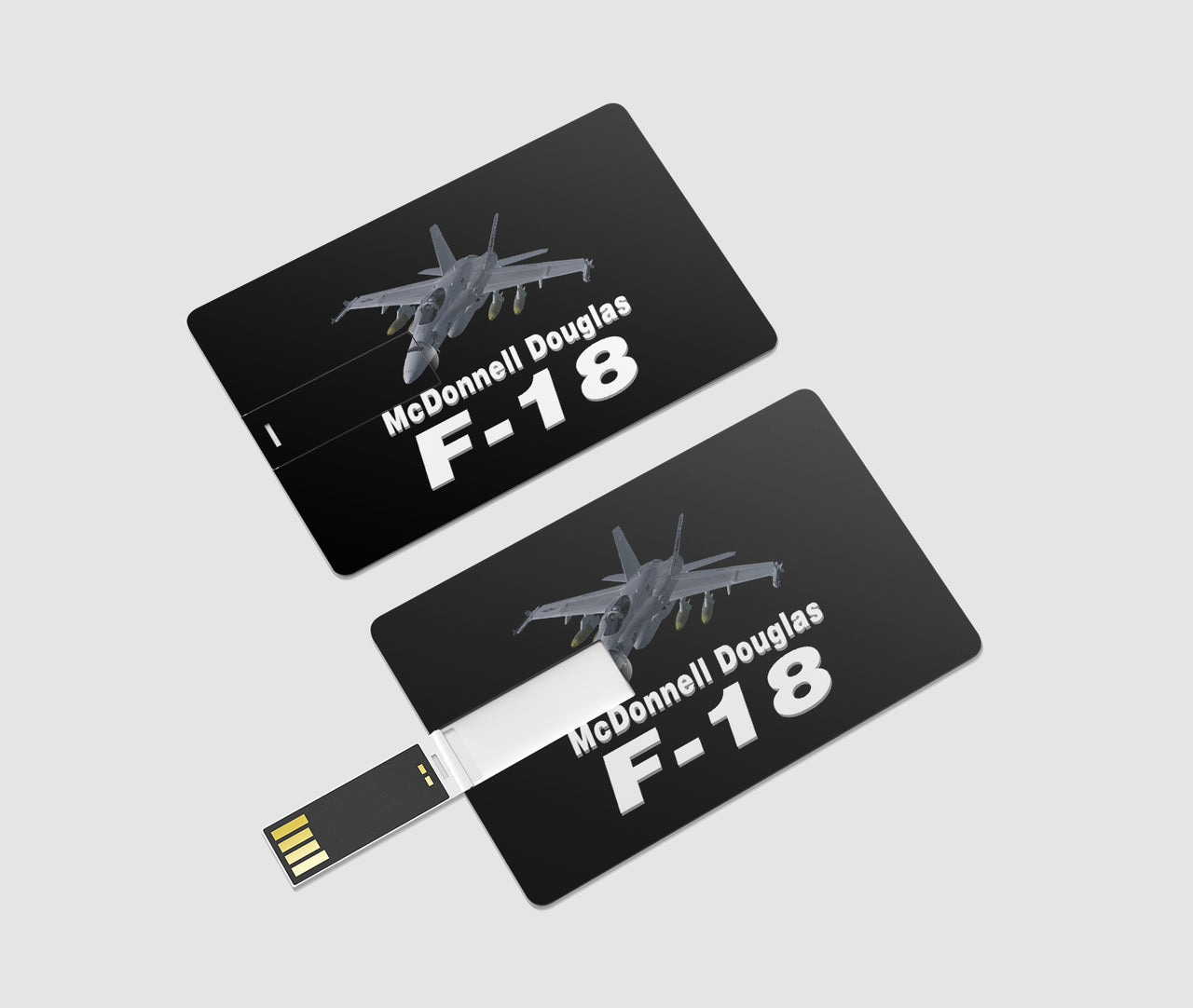 The McDonnell Douglas F18 Designed USB Cards