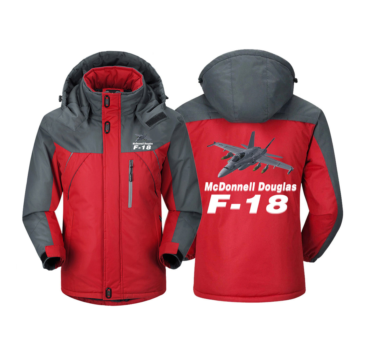 The McDonnell Douglas F18 Designed Thick Winter Jackets