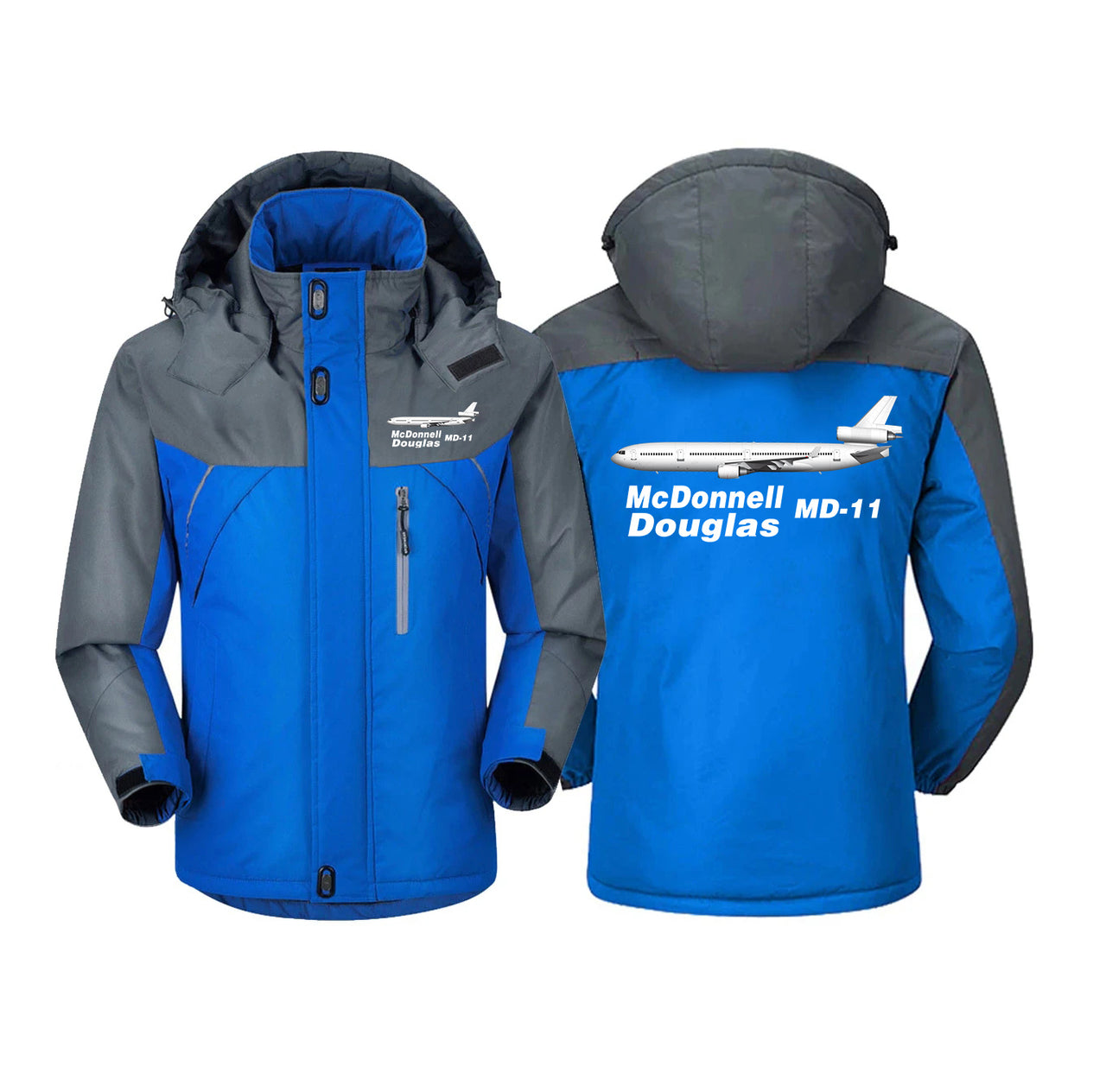 The McDonnell Douglas MD-11 Designed Thick Winter Jackets