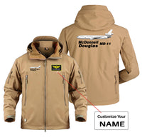Thumbnail for The McDonnell Douglas MD-11 Designed Military Jackets (Customizable)