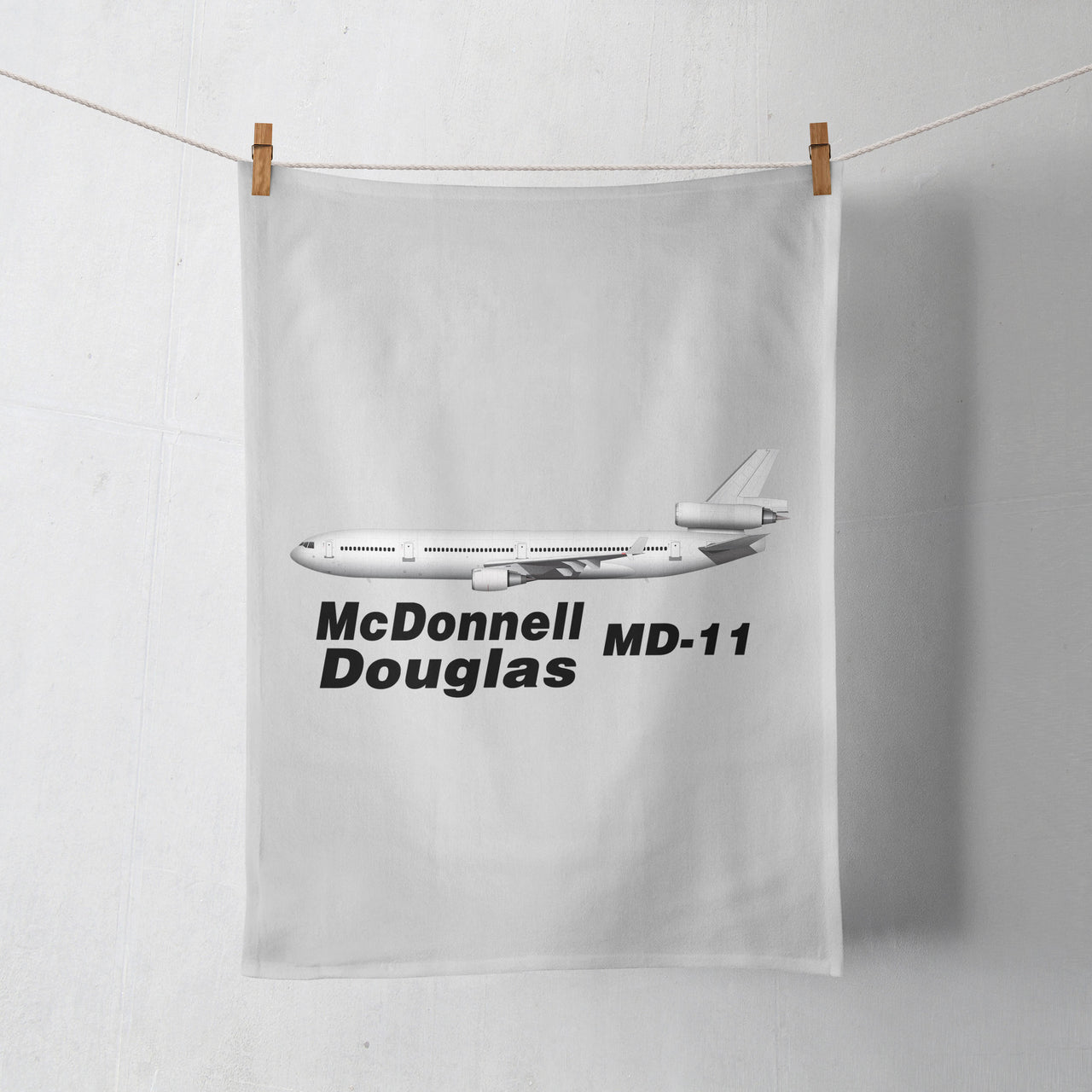 The McDonnell Douglas MD-11 Designed Towels