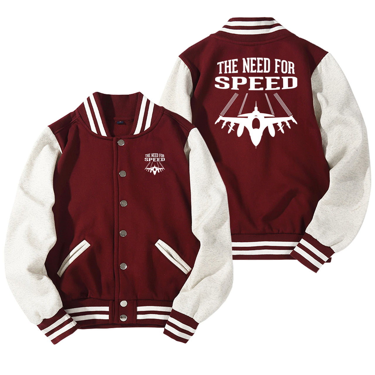 The Need For Speed Designed Baseball Style Jackets