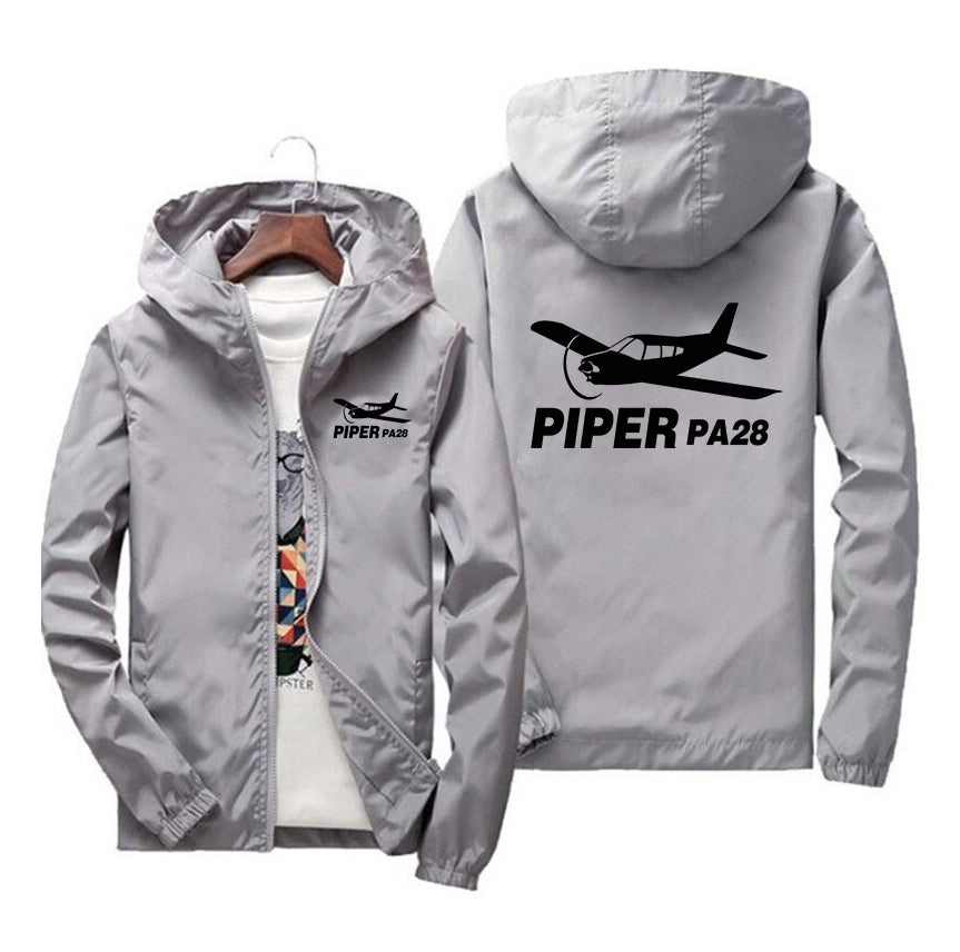 The Piper PA28 Designed Windbreaker Jackets