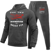 Thumbnail for The Sky is Calling and I Must Fly Designed Hoodies & Sweatpants Set