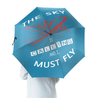 Thumbnail for The Sky is Calling and I Must Fly Designed Umbrella