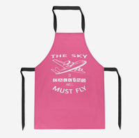 Thumbnail for The Sky is Calling and I Must Fly Designed Kitchen Aprons