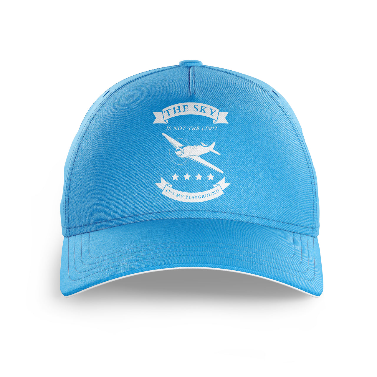 The Sky is not the limit, It's my playground Printed Hats