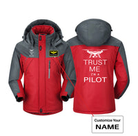 Thumbnail for Trust Me I'm a Pilot (Drone) Designed Thick Winter Jackets