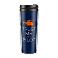Thumbnail for Trust Me I'm a Pilot (Helicopter) Designed Travel Mugs