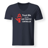 Thumbnail for Trust Me I'm an Air Traffic Controller Designed V-Neck T-Shirts