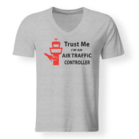 Thumbnail for Trust Me I'm an Air Traffic Controller Designed V-Neck T-Shirts