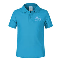 Thumbnail for I Can Fly & Aviation Designed Children Polo T-Shirts