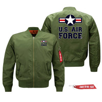 Thumbnail for US Air Force Designed Pilot Jackets (Customizable)