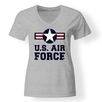 Thumbnail for US Air Force Designed V-Neck T-Shirts