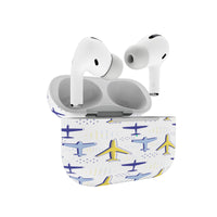 Thumbnail for Very Colourful Airplanes Designed AirPods  Cases
