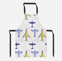 Thumbnail for Very Colourful Airplanes Designed Kitchen Aprons