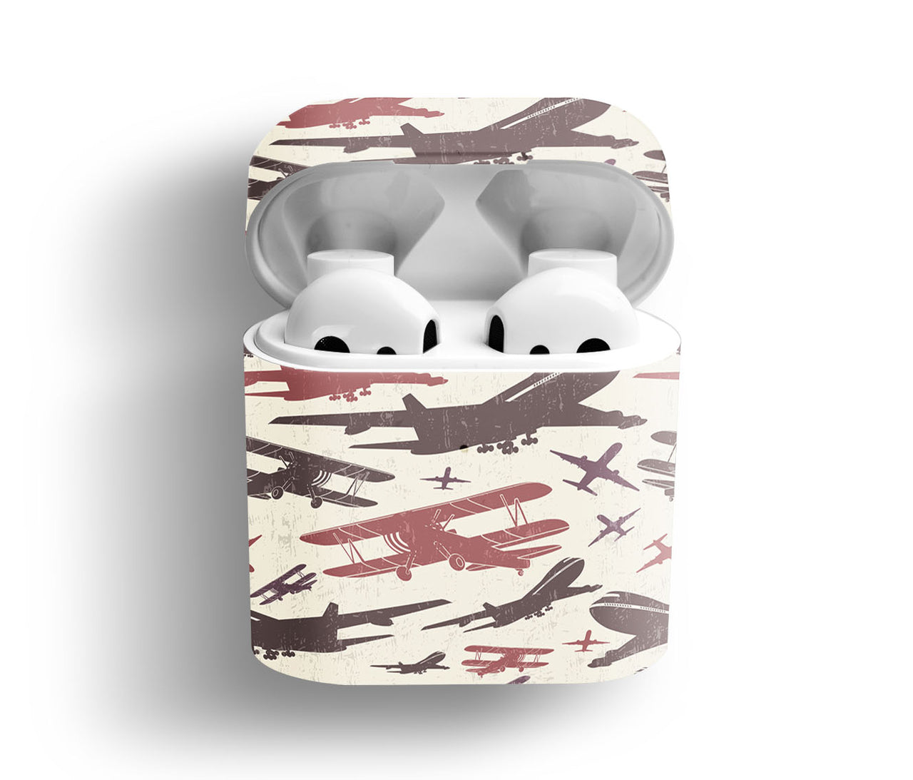 Vintage & Jumbo Airplanes Designed AirPods  Cases