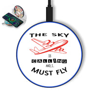 Thumbnail for The Sky is Calling and I Must Fly Designed Wireless Chargers