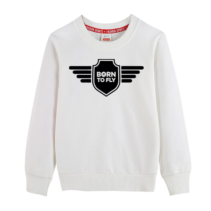 Born To Fly & Badge Designed "CHILDREN" Sweatshirts
