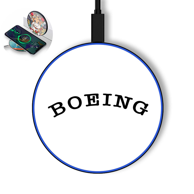 Special BOEING Text Designed Wireless Chargers
