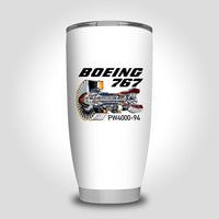 Thumbnail for Boeing 767 Engine (PW4000-94) Designed Tumbler Travel Mugs