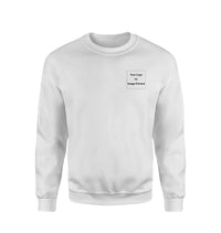 Thumbnail for Side Your Custom Logos Designed Sweatshirts