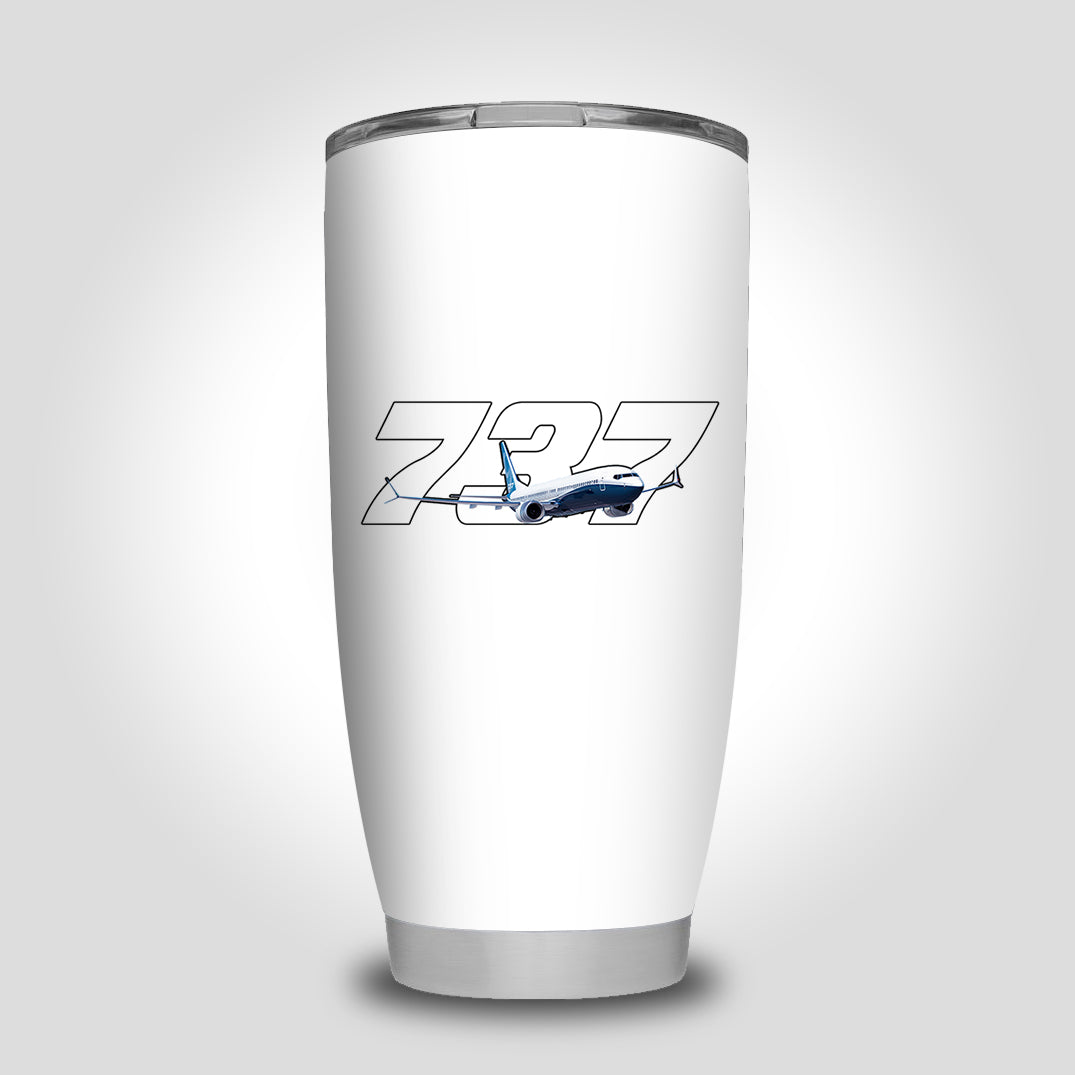 Super Boeing 737 Designed Tumbler Travel Mugs