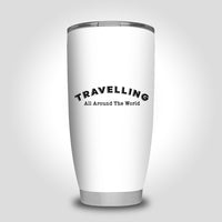 Thumbnail for Travelling All Around The World Designed Tumbler Travel Mugs