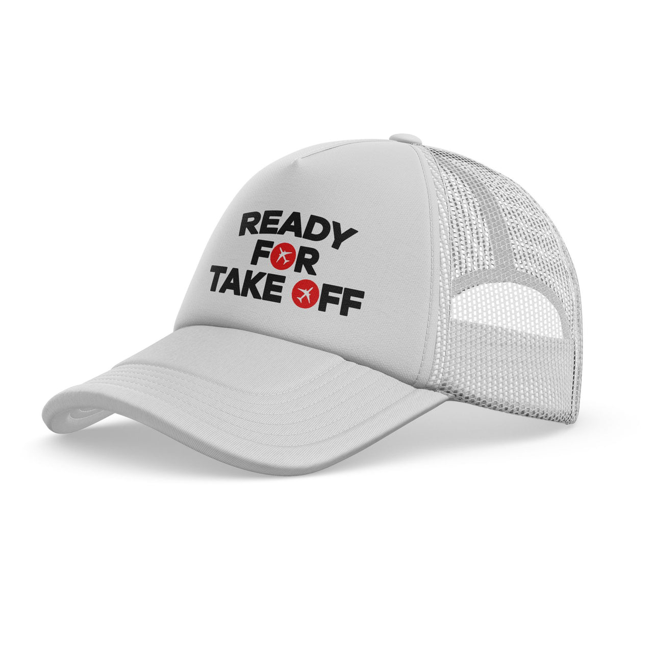 Ready For Takeoff Designed Trucker Caps & Hats