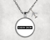 Thumbnail for Cabin Crew Text Designed Necklaces