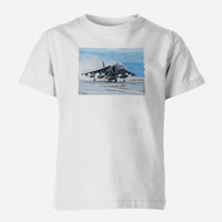 Thumbnail for McDonnell Douglas AV-8B Harrier II Designed Children T-Shirts