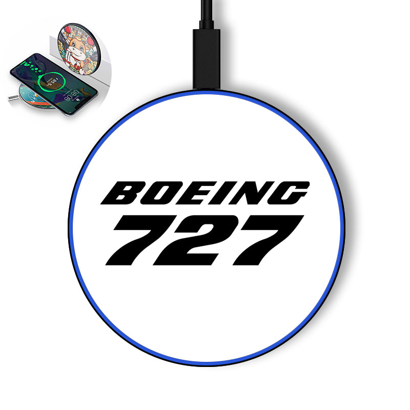 Boeing 727 & Text Designed Wireless Chargers