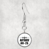 Thumbnail for Antonov AN-26 & Plane Designed Earrings