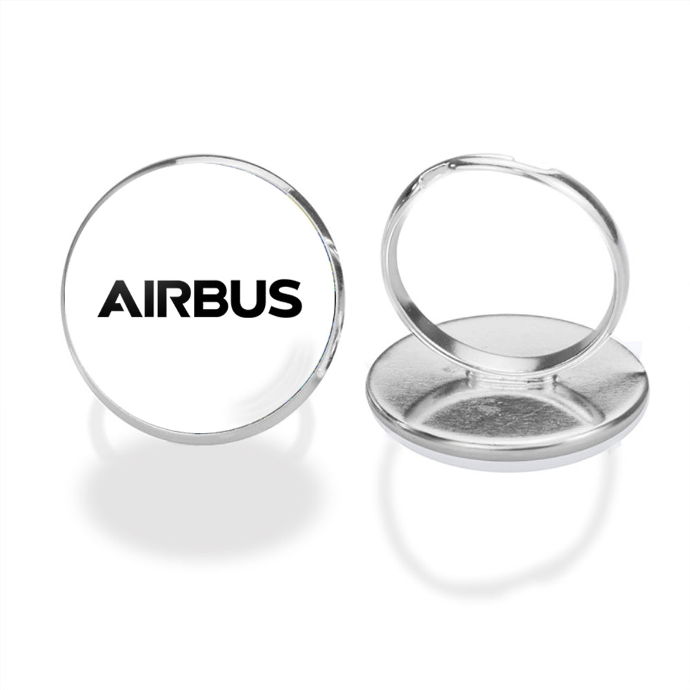 Airbus & Text Designed Rings