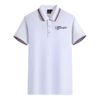 Thumbnail for Special Cessna Text Designed Stylish Polo T-Shirts