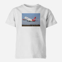 Thumbnail for Virgin Atlantic Boeing 747 Designed Children T-Shirts