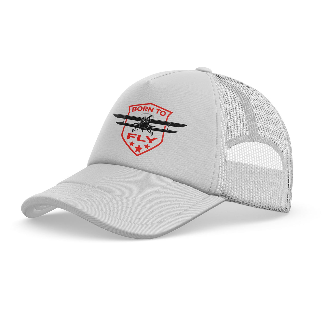 Super Born To Fly Designed Trucker Caps & Hats