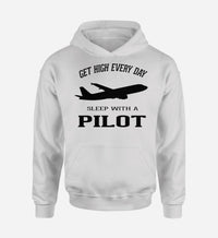 Thumbnail for Get High Every Day Sleep With A Pilot Designed Hoodies