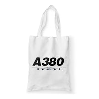 Thumbnail for Super Airbus A380 Designed Tote Bags