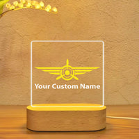Thumbnail for Custom Name (Badge 3) Designed Night Lamp