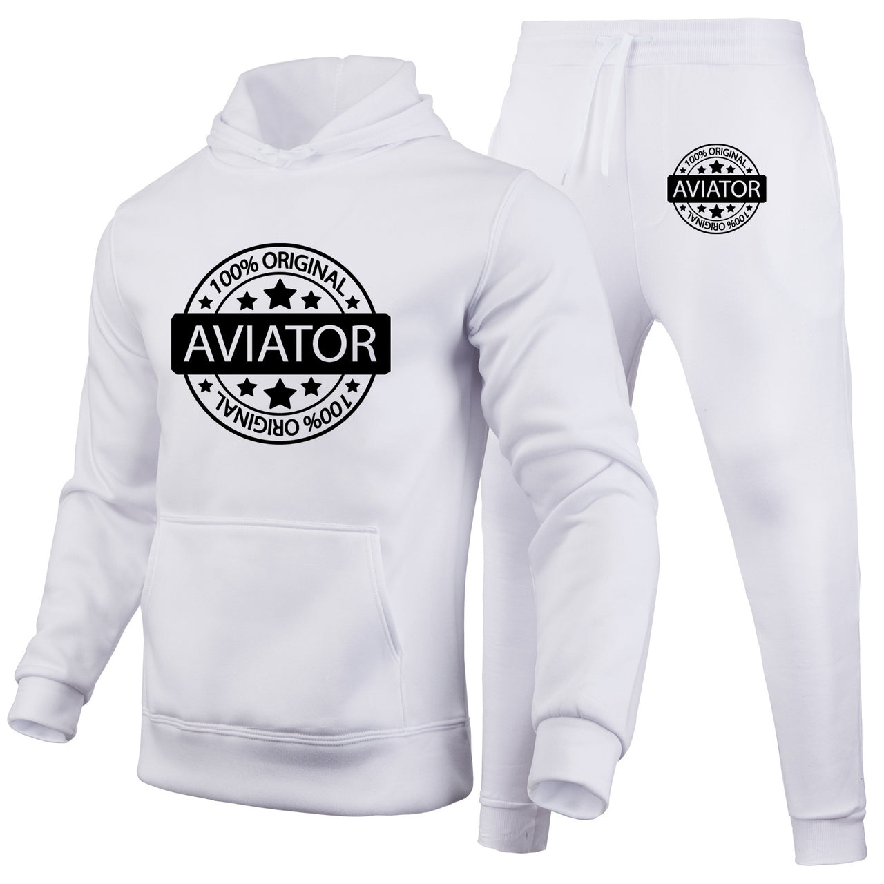 100 Original Aviator Designed Hoodies & Sweatpants Set