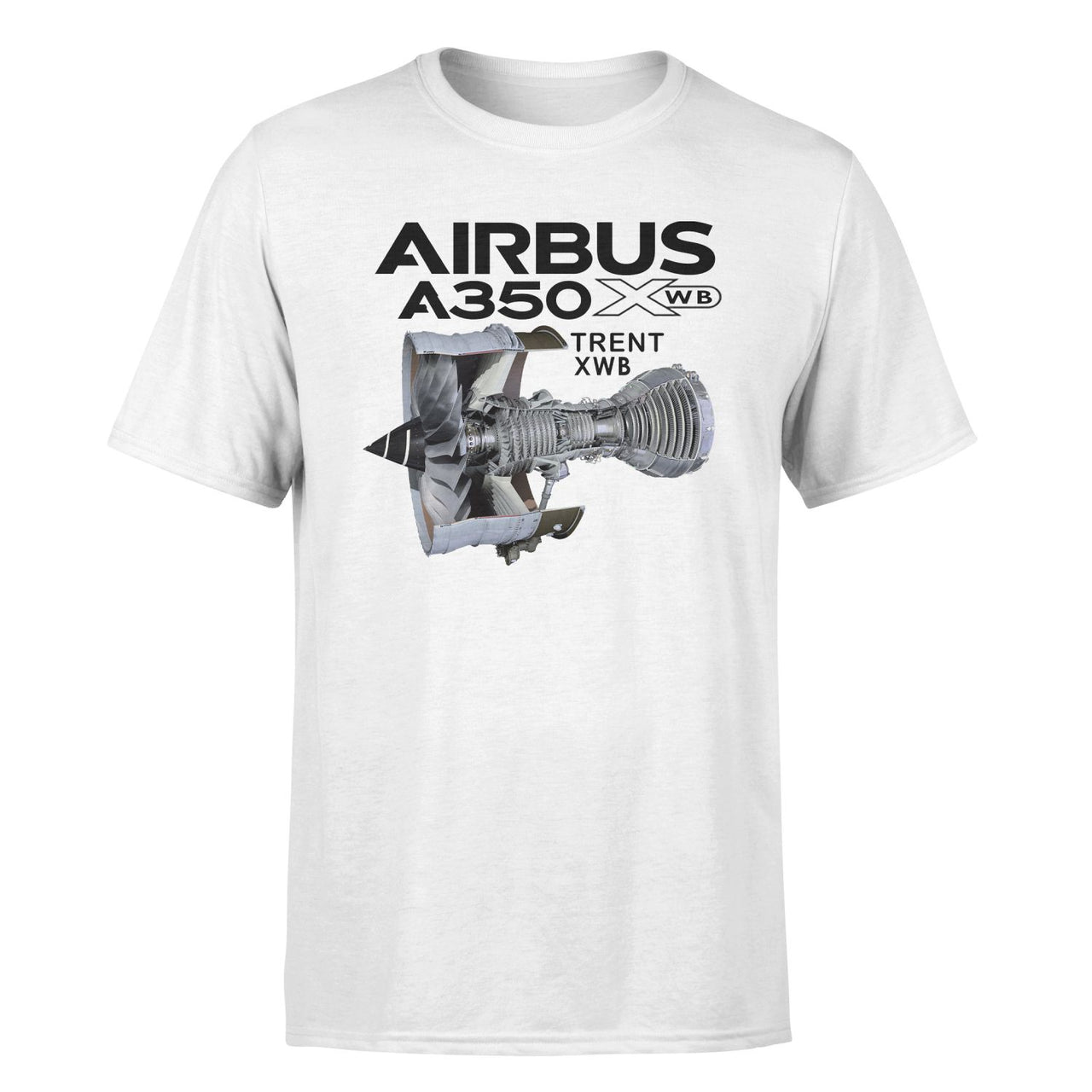 Airbus A350 & Trent Wxb Engine Designed T-Shirts