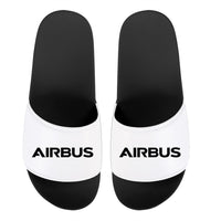 Thumbnail for Airbus & Text Designed Sport Slippers