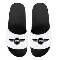 Thumbnail for Born To Fly & Badge Designed Sport Slippers