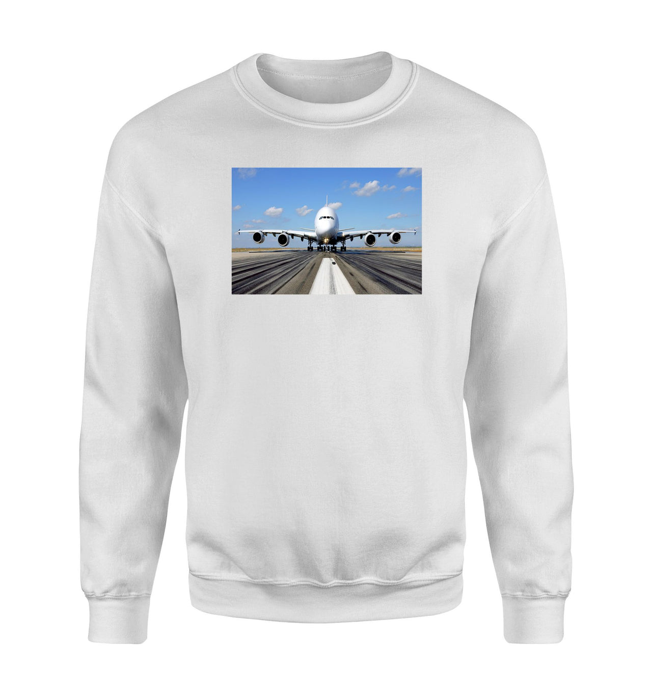 Mighty Airbus A380 Designed Sweatshirts