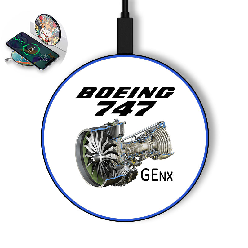 Boeing 747 & GENX Engine Designed Wireless Chargers