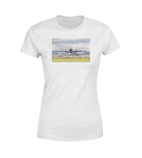 Thumbnail for Departing Boeing 737 Designed Women T-Shirts