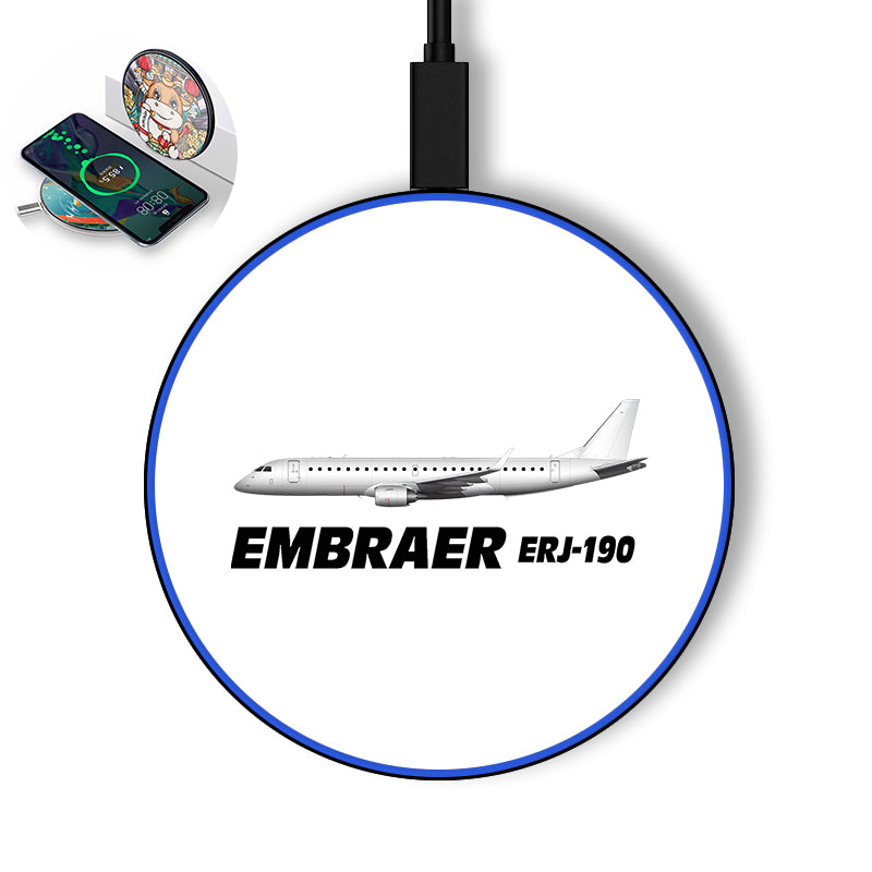 The Embraer ERJ-190 Designed Wireless Chargers