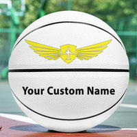 Thumbnail for Custom Name (Badge 2) Designed Basketball