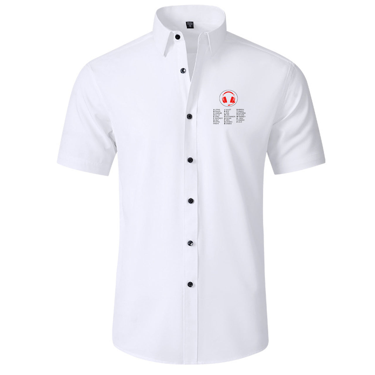 Aviation Alphabet 3 Designed Short Sleeve Shirts